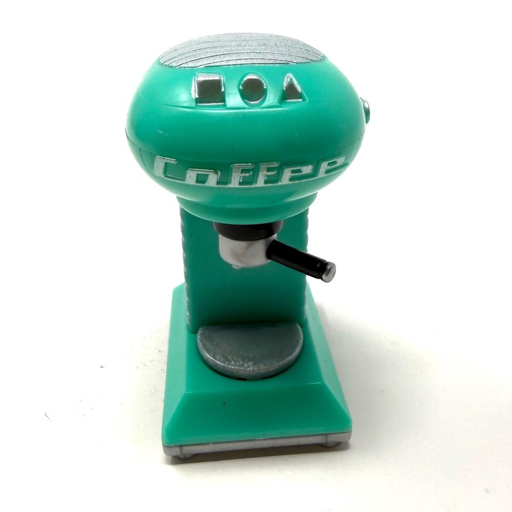 Lol Surprise Miniature Teal Retro Espresso Coffee Machine Toy Dollhouse